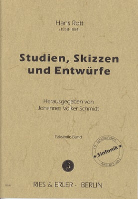 Rott, Studien, Skizzen, Faksimile-Band (Ries & Erler)