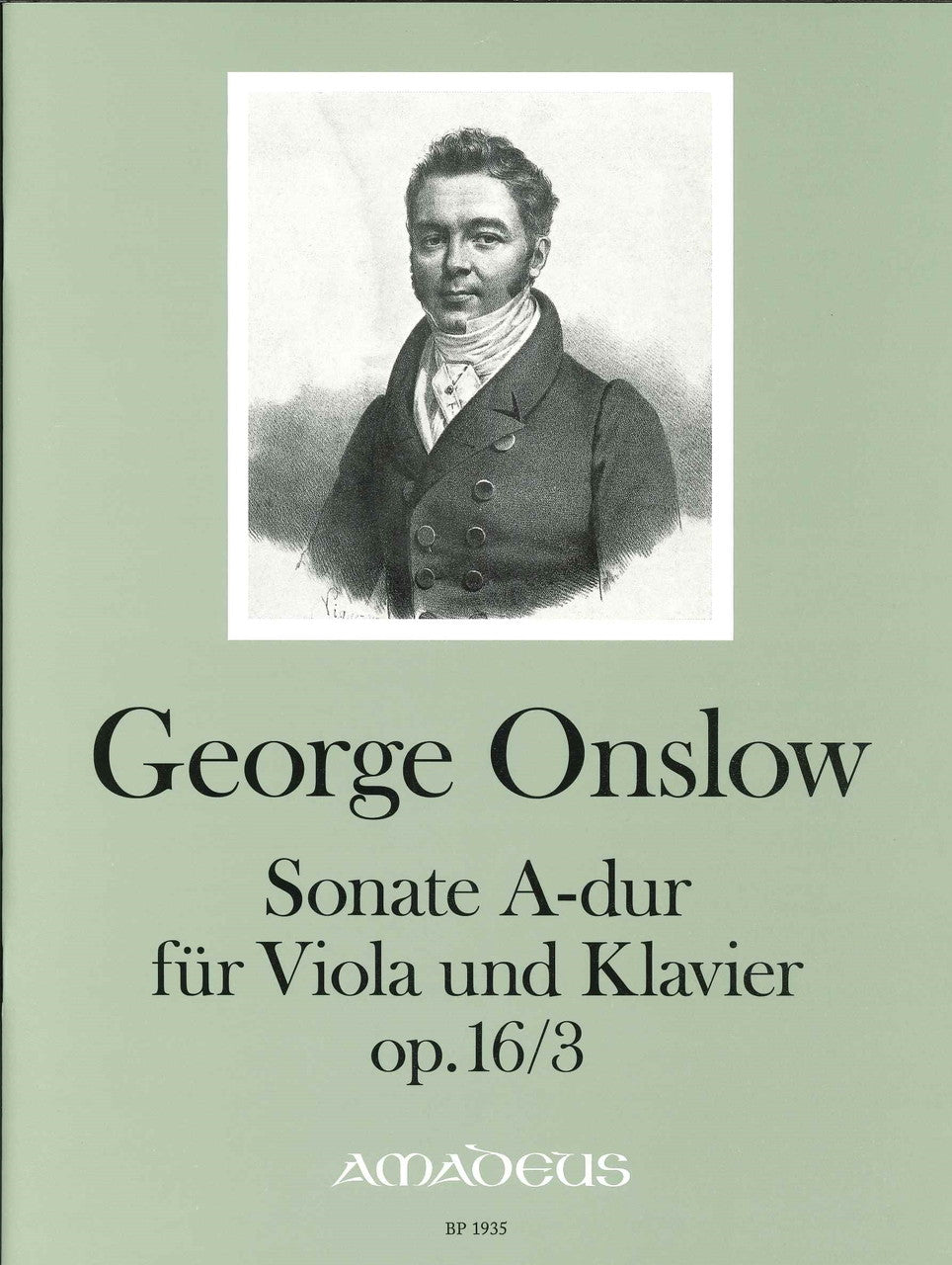 Onslow, Sonata op. 16/3 in A (Amadeus Verlag)