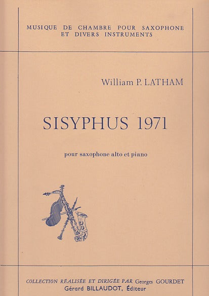Latham, Sisyphus 1971 (ASax,Pf) (Billaudot)