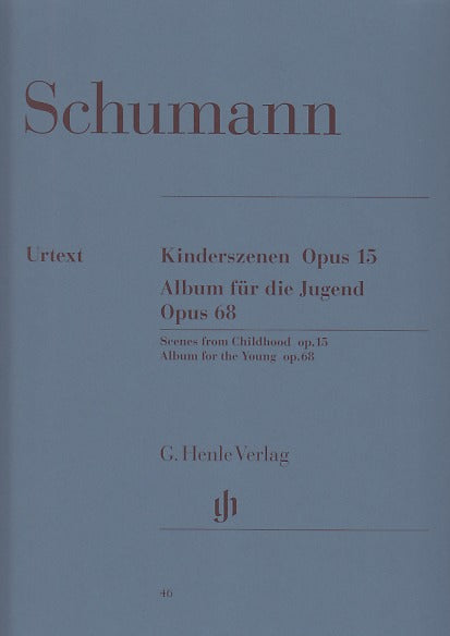 Schumann, op. 15 Kinderszenen; op. 68 (Henle)