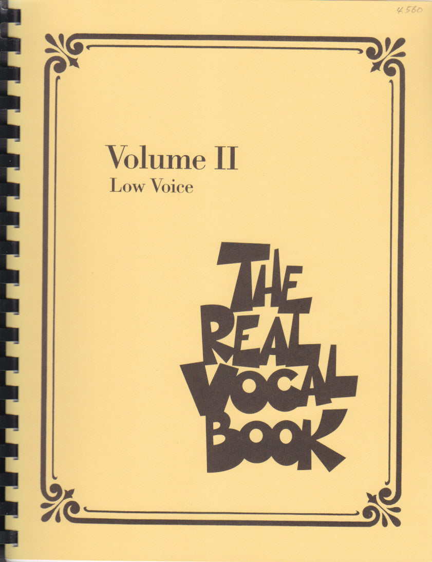 Real Vocal Book 2, Low Voice (Hal Leonard)