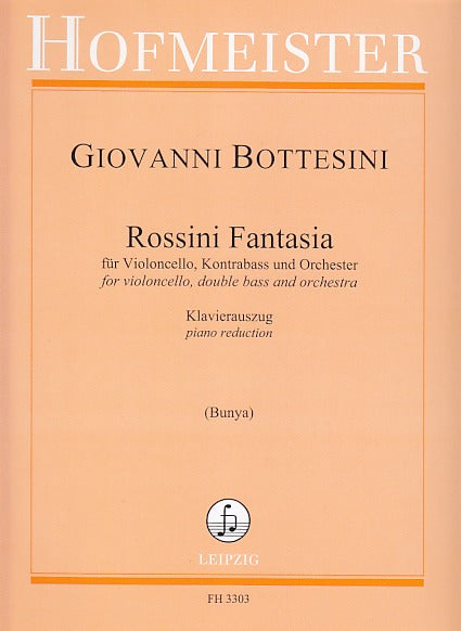 Bottesini, Rossini Fantasia (Vc,CB,Pf) (Hofmeister)