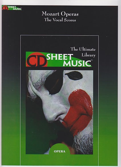 Mozart Operas: The Vocal Scores (CD-ROM) (CD Sheet Music)