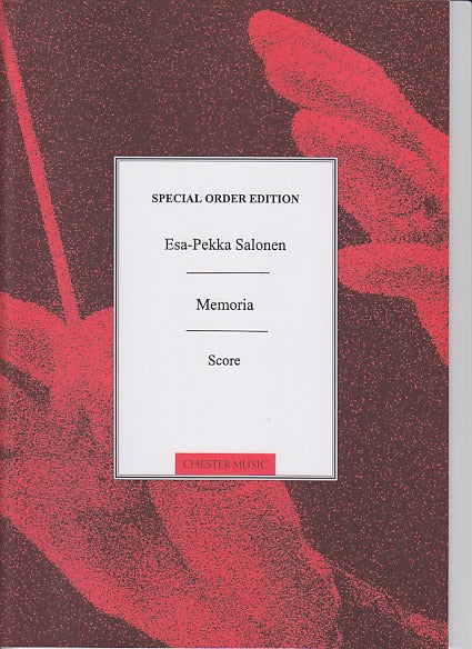 Salonen, Memoria for Wind Quintet (Score (Chester)