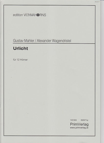 Mahler, Urlicht (12Hn) (Prim Verlag)
