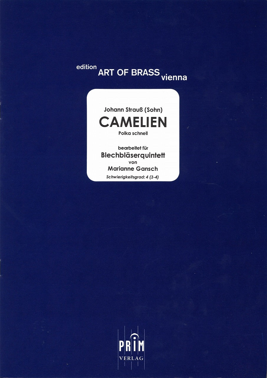 Strauss II,J., Camelien (2Trp,Hn,Tbn,Tb) (Prim Verlag)