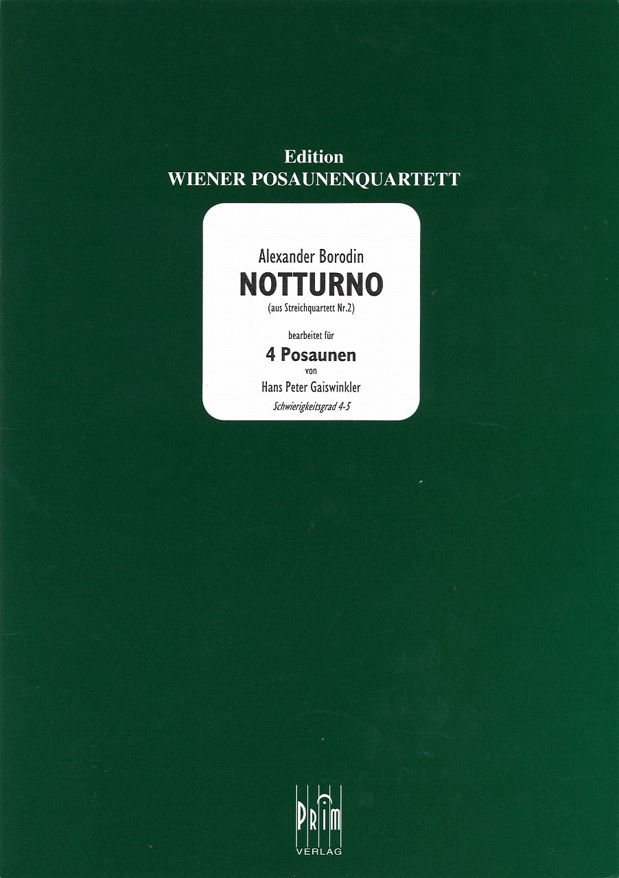 Borodin, Notturno (4Tbn) (Prim Verlag)