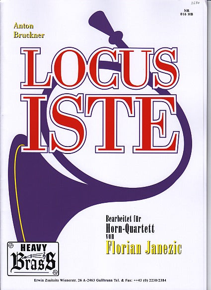 Bruckner, Locus iste (4Hn) (Heavy Brass)