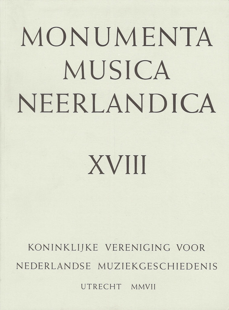 MMN 18: Boetzelaer, Raccolta d'arie (KVNM)