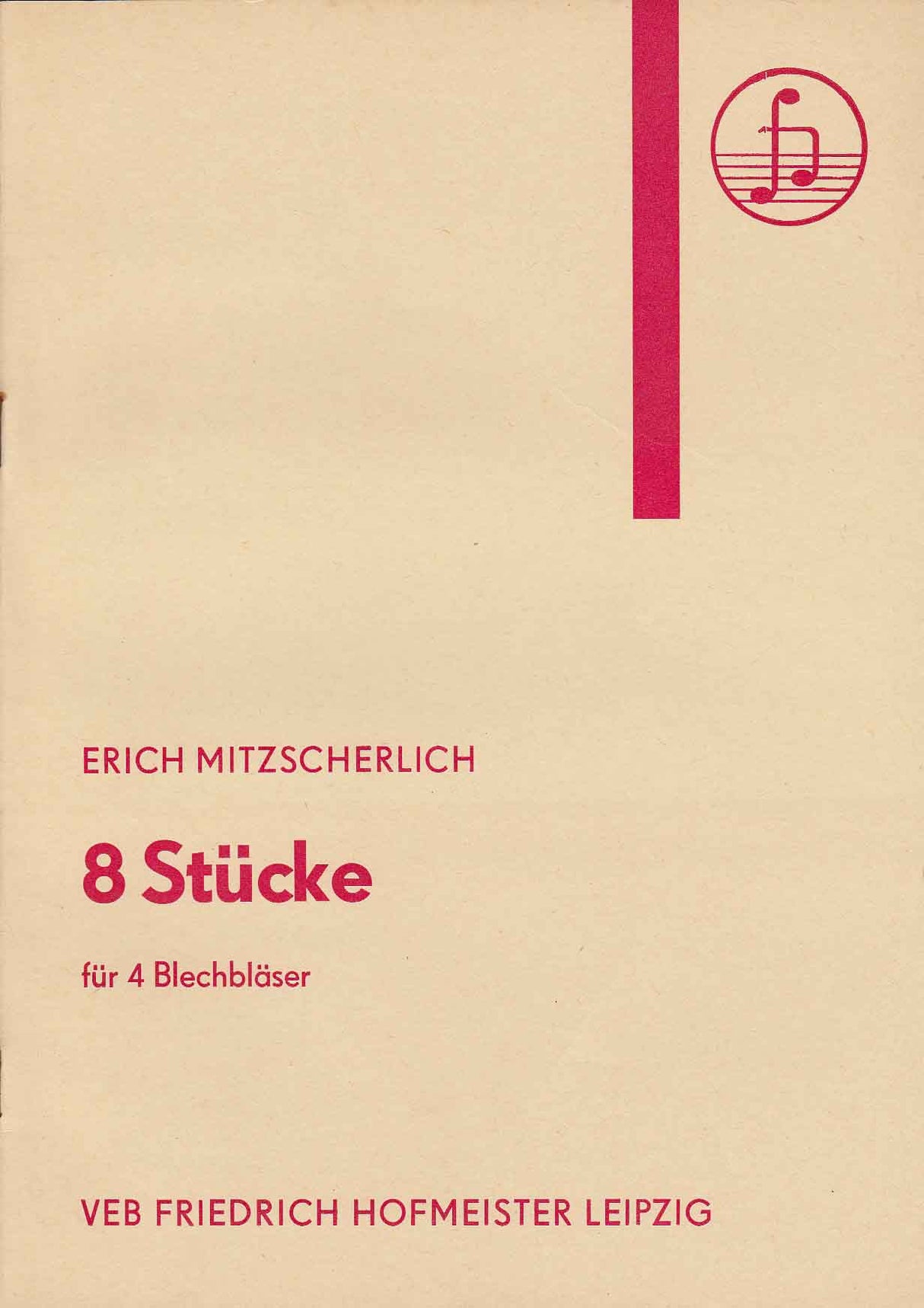 Mitzscherlich, 8 Stucke (Hofmeister)