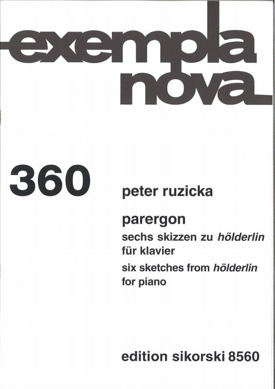 Ruzicka, Parergon (Sikorski)