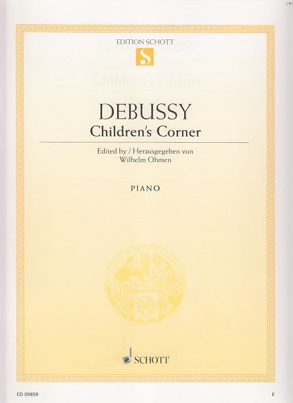 Debussy, Children's Corner (Ohmen) (Schott)