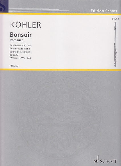 Kohler, Bonsoir op. 29: Romanze (Schott)