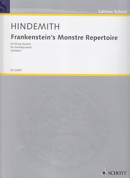 Hindemith, Frankenstein's Monstre Repert (Schott)