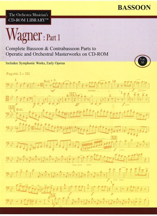 Orchestra Musician's CD-ROM 11 Bassoon (CD Sheet Music)