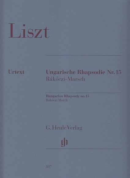 Liszt, Hungarian Rhapsody No. 15 (Henle)