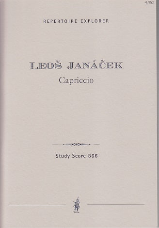 Janacek, Capriccio for Piano LH & Winds (Hoflich)