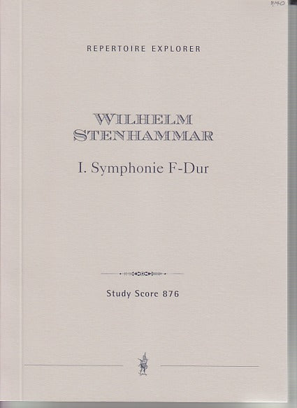 Stenhammar, Symphony No. 1 in F (Hoflich)