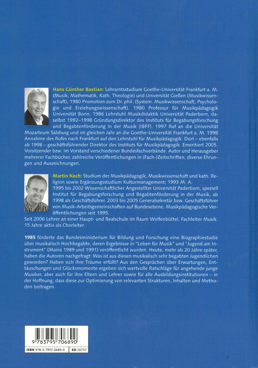 Bastian, Vom Karrieretraum zur Traum (Schott)