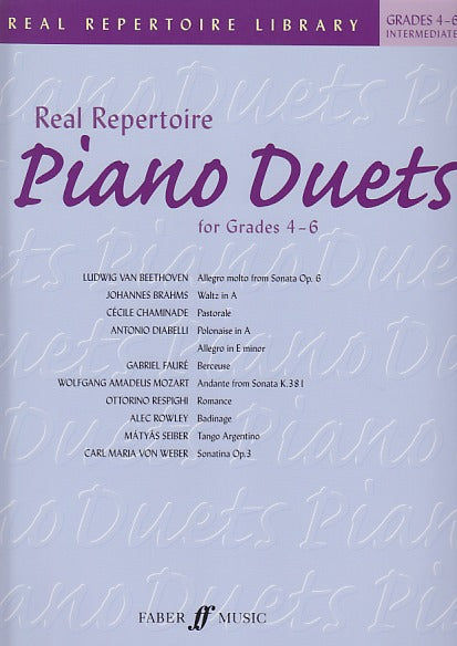 Real Repertoire Piano Duets Gr. 4-6 (Faber Music)