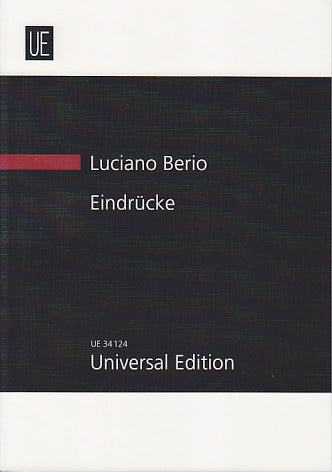 Berio, Eindrucke (1973-74) (Universal)