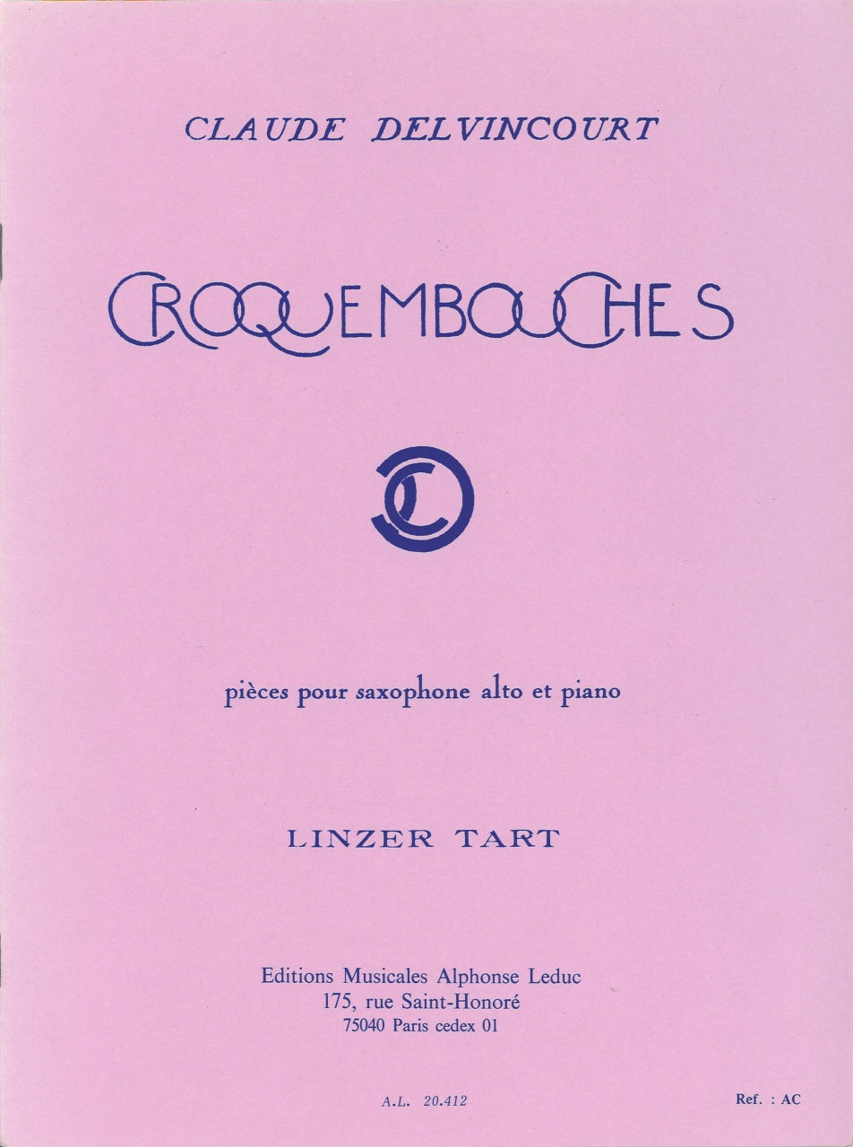 Delvincourt, Croquembouches, Linzer tart (Leduc)