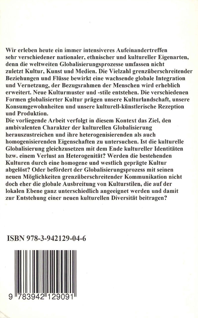Neumann, Globalisierung und Kultur (Baltic Sea Press)