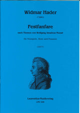 Hader, Festfanfare nach Mozart (Laurentius)
