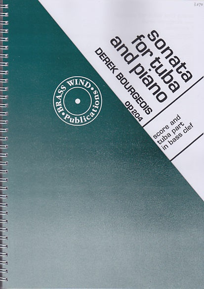 Bourgeois, Sonata for Tuba and Piano (Brass Wind Publications)