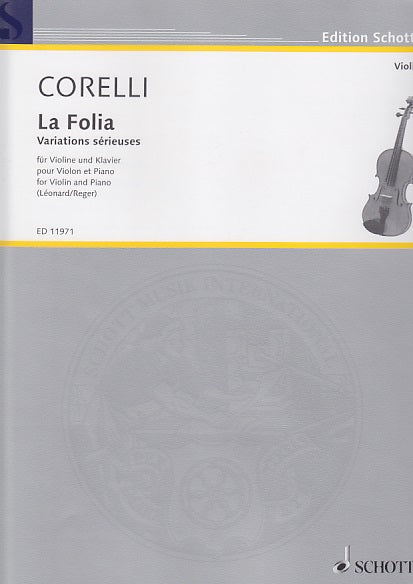 Corelli, La Folia (Leonard/Barmas) (Schott)