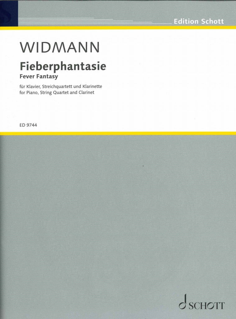 Widmann, Fieberphantasie (Cl,Str,Pf) (Schott)
