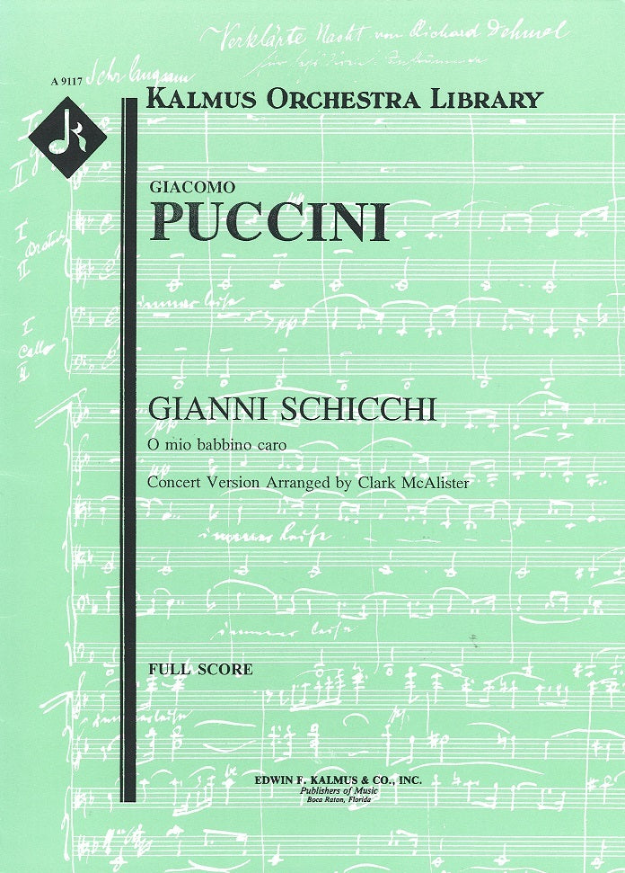 Puccini, O mio babbino caro (E.F.Kalmus)