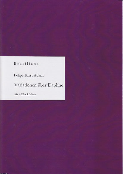 Adami, Variationen uber Daphne (SATB) (Tre Fontane)