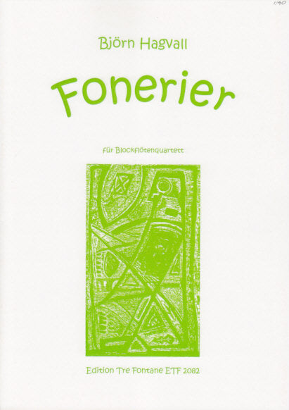 Hagvall, Fonerier (SATB) (Tre Fontane)