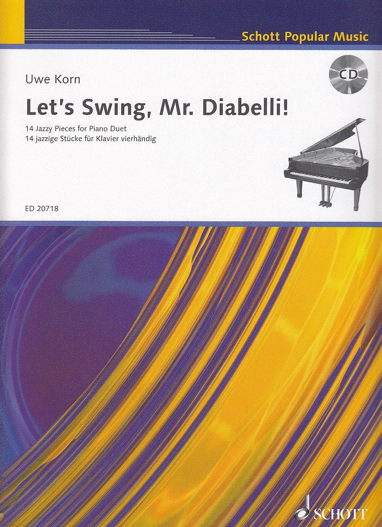 Korn, Let's Swing, Mr. Diabelli (+CD) (Schott)