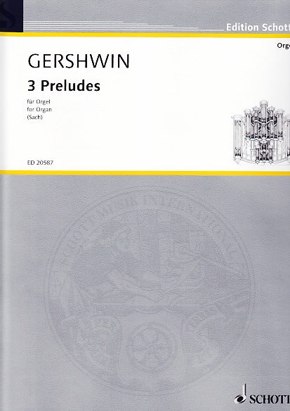 Gershwin, 3 Preludes (Schott)