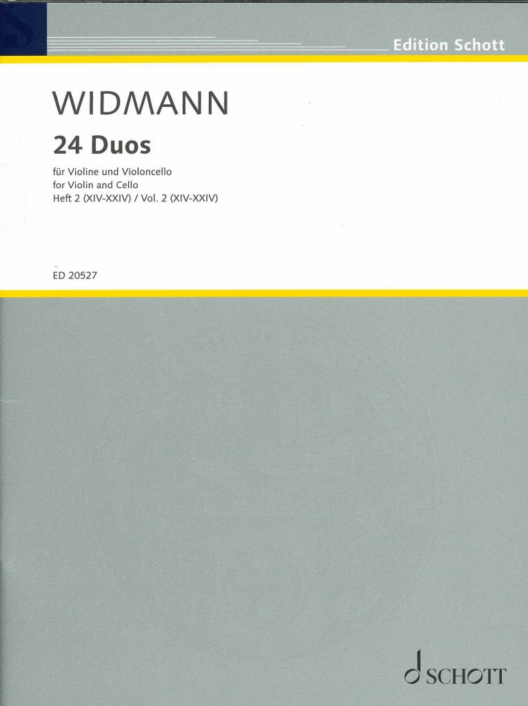 Widmann, 24 Duos, 2: 14-24 (Schott)