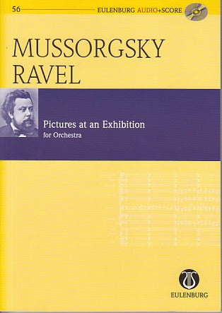 Mussorgsky, Pictures at an Exhibition+CD (Eulenburg)
