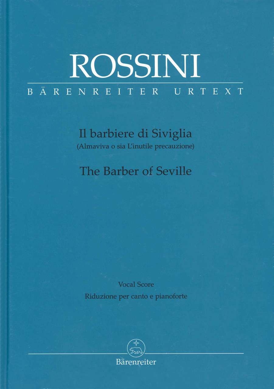 Rossini, Barbiere di Siviglia [I/E] (Barenreiter)