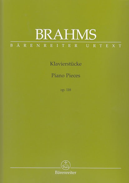 Brahms, Klavierstucke op. 118 (Kohn) (Barenreiter)