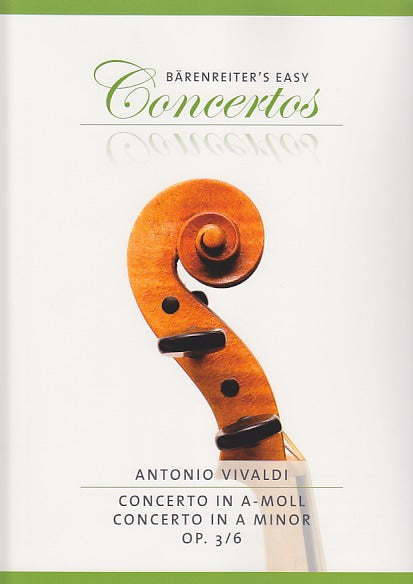 Vivaldi, Concerto op. 3/ 6(Sassmannshaus (Barenreiter)