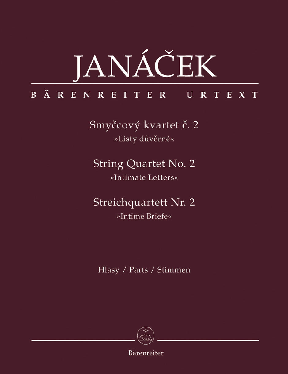 Janacek, String Quartet No. 2 (Barenreiter)