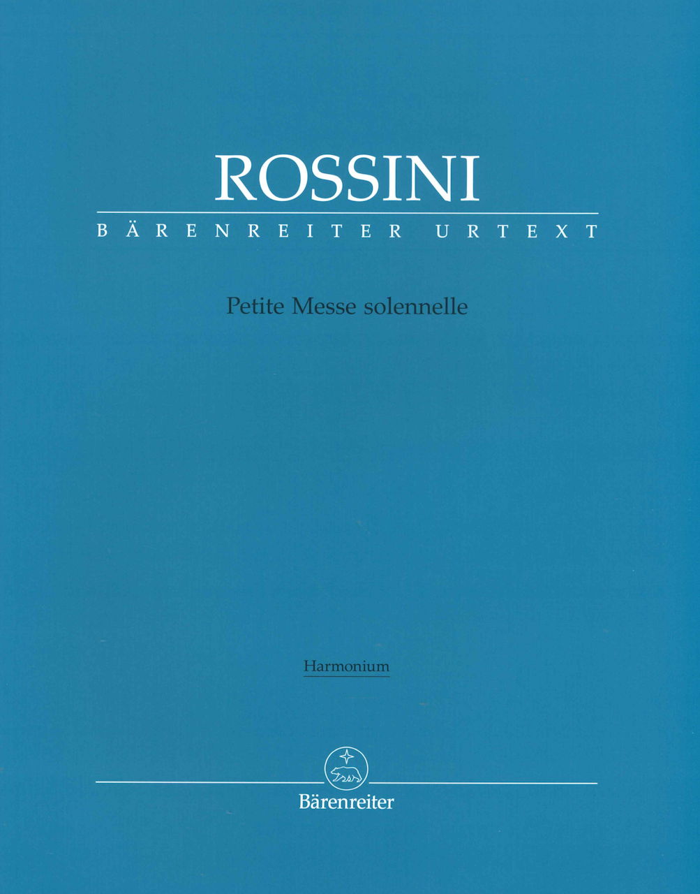 Rossini, Petite Messe solen. (Harmonium) (Barenreiter)