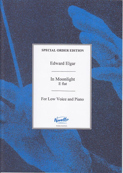 Elgar, In Moonlight (in Eb) (Low,Pf) (Novello)