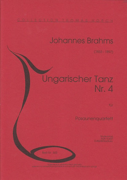 Brahms, Ungarischer Tanz Nr. 4 (Ruth Vollert, Musikverlag)