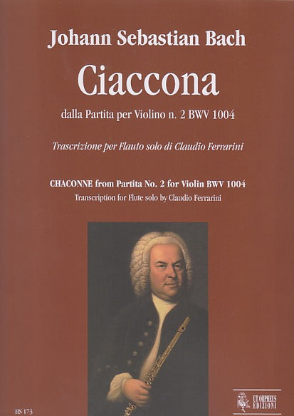 Bach, Ciaccona, dalla Partita (Fl Solo) (Ut Orpheus)