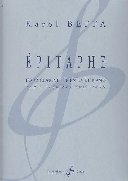 Beffa, Epitaphe (Cl,Pf) (Billaudot)