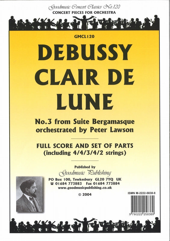 Debussy, Clair de lune (Goodmusic Pub.)