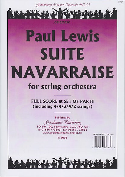 Lewis, Suite navarraise (Goodmusic Pub.)