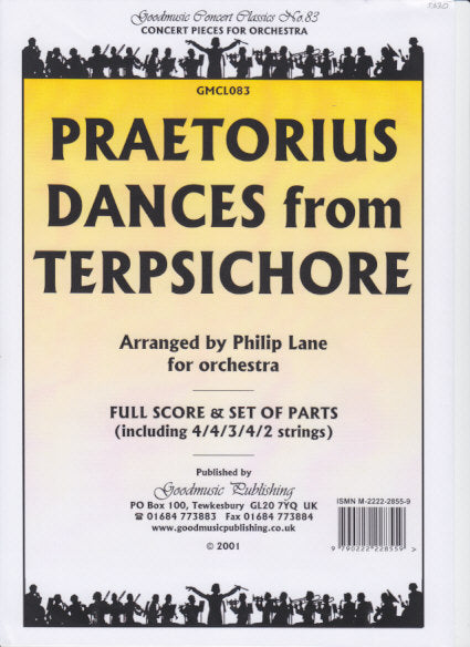 Praetorius, Terpsichore, Dances from (Goodmusic Pub.)